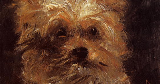 *“Cabeza de perro, Bob” (1876) - Édouard Manet