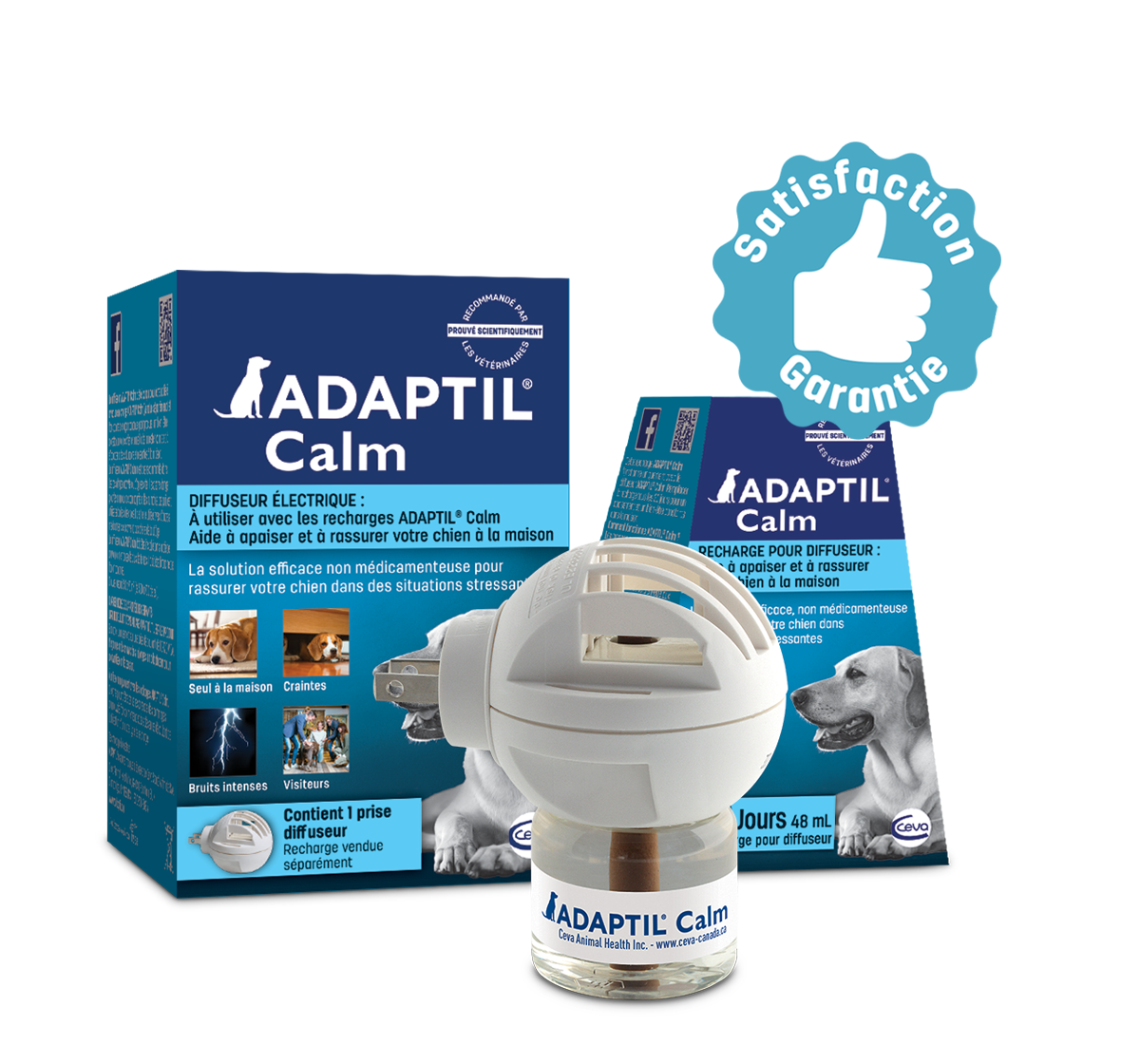 adaptil diffuser starter kit to calm and comfort dogs